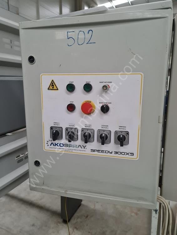 Akospray Kasa Pervaz Zımpara Makinesi