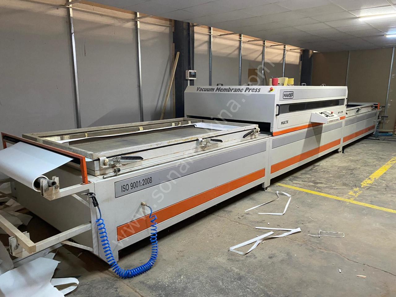Makser Multx WP 4 Otm Vakum Pres Makinesi 3 Tablalı + Otomatik