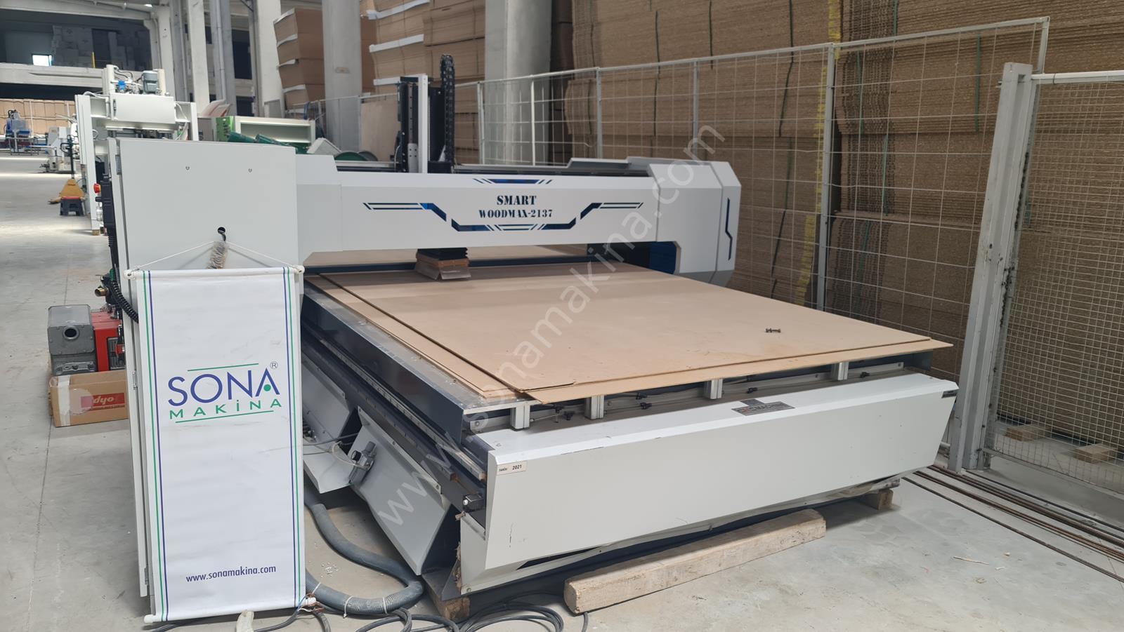 Smart Woodmax ATC 2136 Flat Düz Tabla Cnc (2021) İLK EL