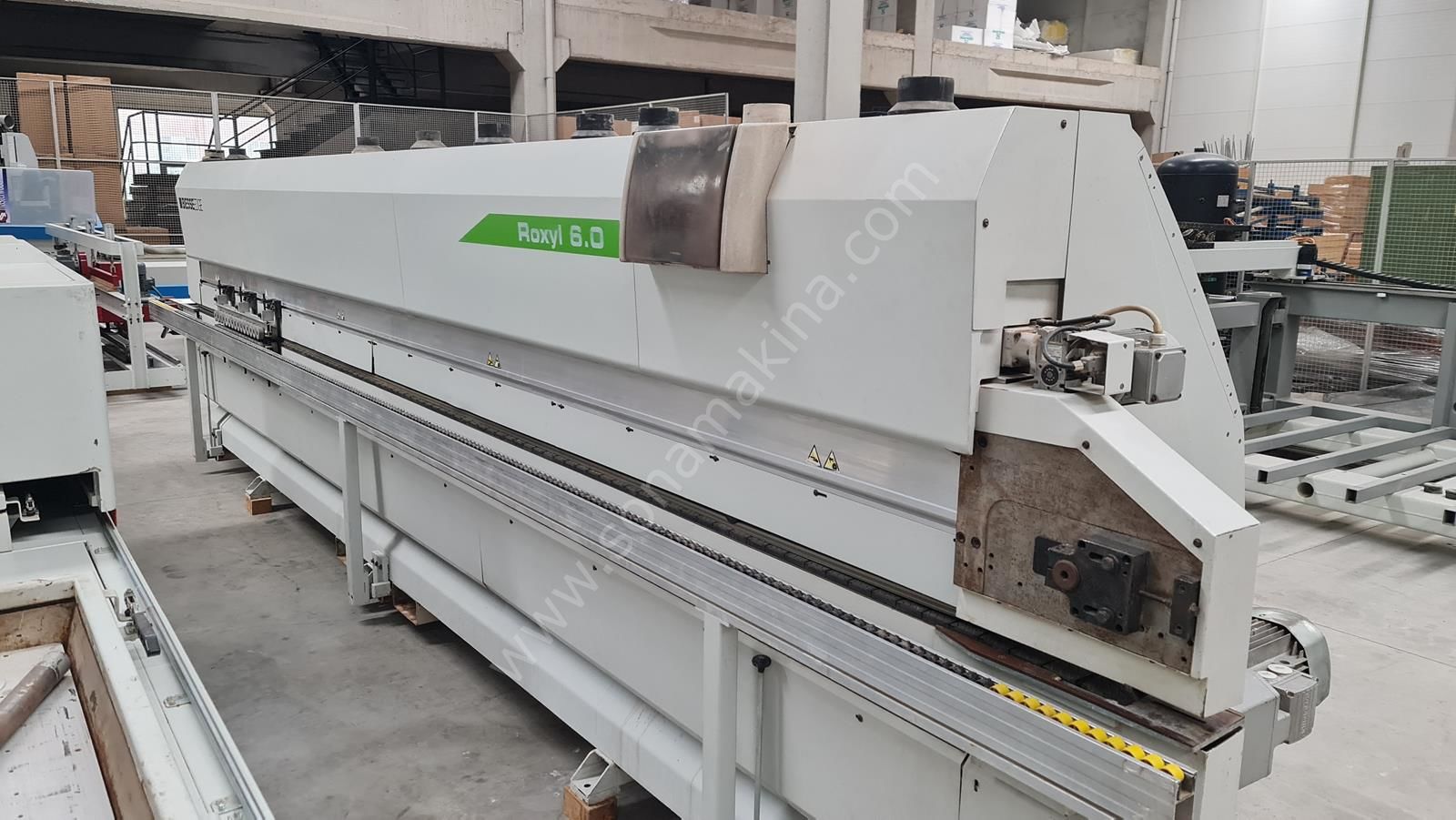 BIESSE Roxyl 6.0 Kenar Bantlama Makinesi (2013) Ön Freze (İLK EL)