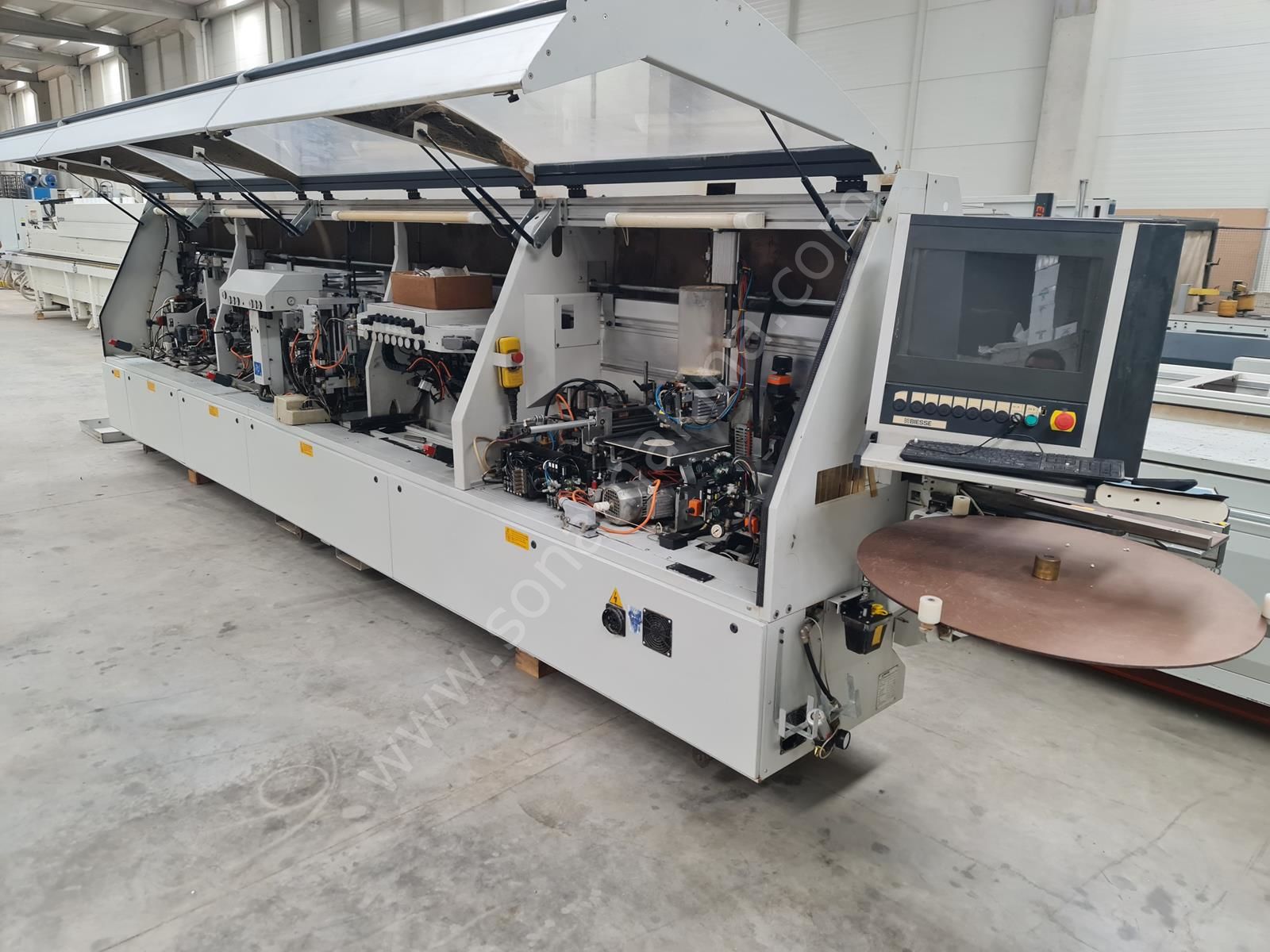 BIESSE Roxyl 6.0 Kenar Bantlama Makinesi (2013) Ön Freze (İLK EL)