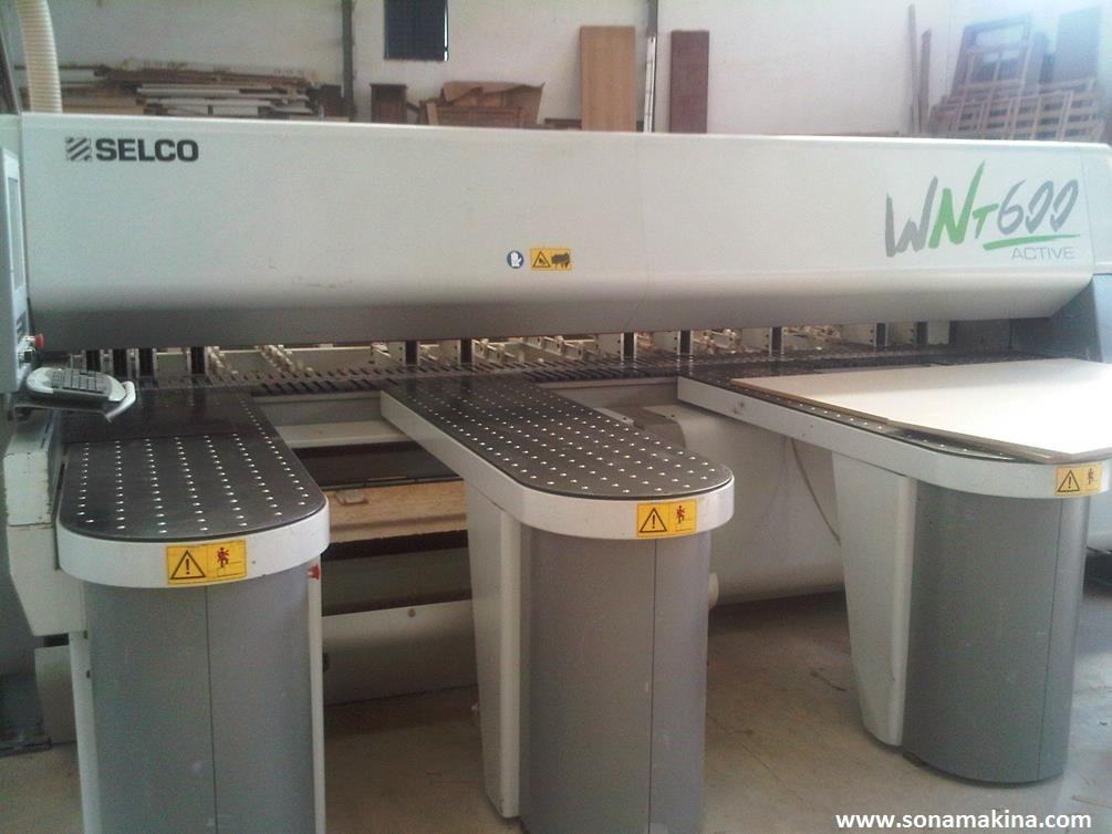 BIESSE SELCO WNT 600 ASANSÖRLÜ PANEL EBATLAMA (2007) İLK EL