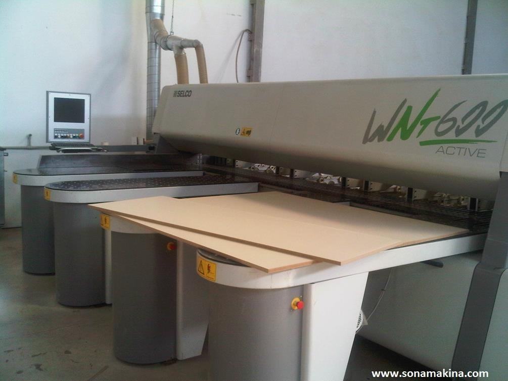 BIESSE SELCO WNT 600 ASANSÖRLÜ PANEL EBATLAMA (2007) İLK EL