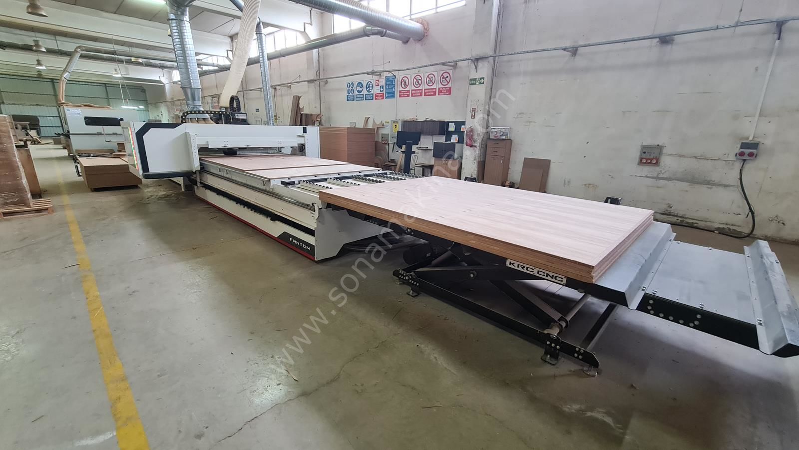 KRC Fantom 2136 Flat Düz Tabla Cnc (2020) (Yükleme+Boşaltma) İLK EL