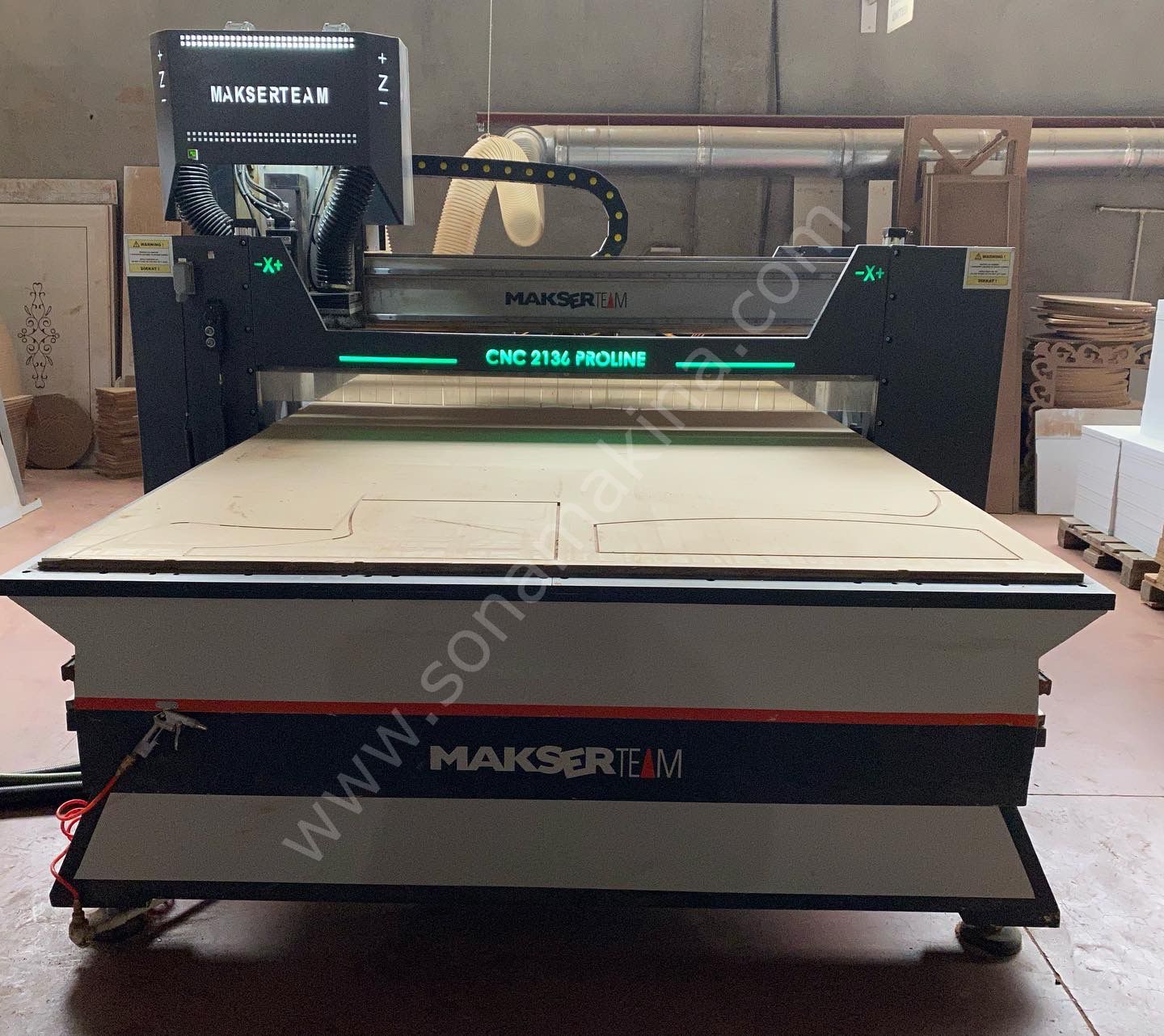 Makser Team Proline 2136 Flat Düz Tabla Cnc (2018) İLK EL