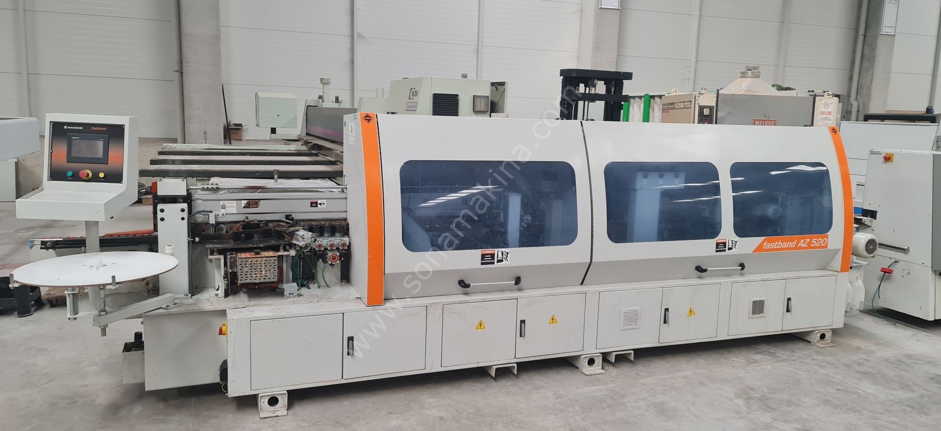 Ayza Mızrak Fastband AZ 520 Kenar Bantlama Makinesi (2013) İLK EL