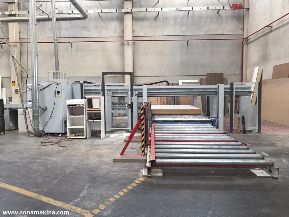 HOLZMA Profiline HPL 400/43/22 Asansörlü Panel Ebatlama Makinesi (2013) İLK EL