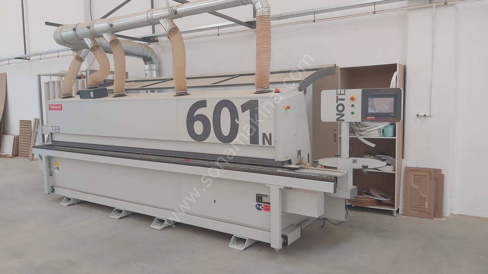 Turanlar T-EB 601 N Kenar Bantlama Makinesi (2021) İLK EL