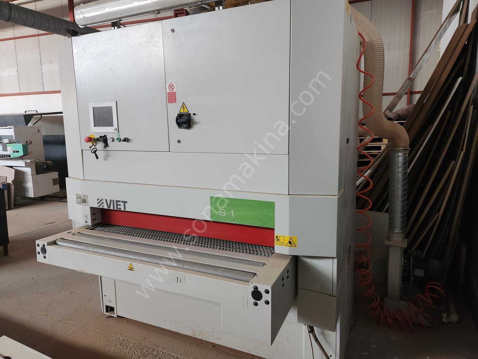Biesse Viet S1 213 2620 KRRT Kalibre Zımpara Makinesi (2016)