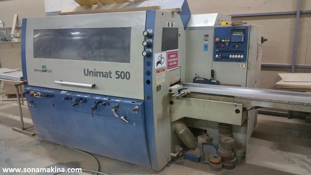 WEINIG UNIMAT 500 CLASSIC PROFİL MAKİNASI (2006)