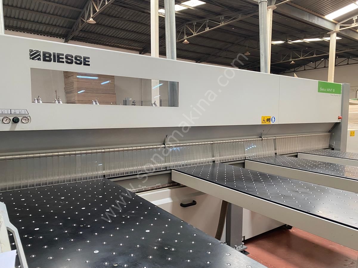 Biesse Selco WNT 6 (650) Twin Pusher 2.1 Asansörlü Panel Ebatlama Makinesi (2020) İLK EL