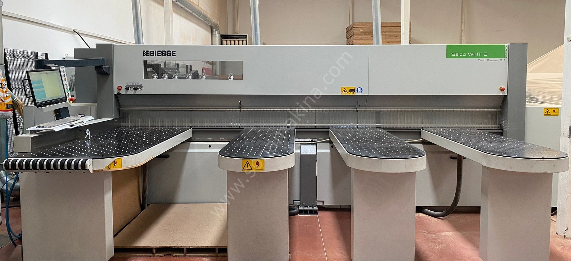 Biesse Selco WNT 6 (650) Twin Pusher 2.1 Asansörlü Panel Ebatlama Makinesi (2020) İLK EL
