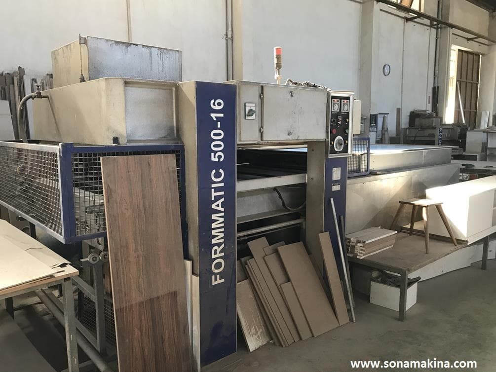 CEMİL USTA Vacuum Formmatic  500-16V Balon Membran Pres (2006)