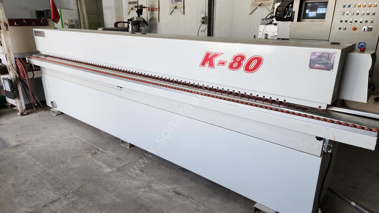 KLK K-80 Kenar Bantlama Makinesi (2014) İLK EL