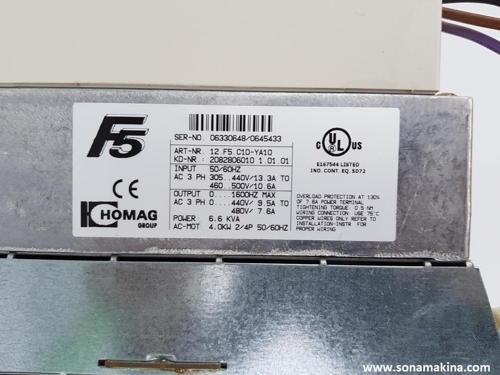 Keb F5 Frekans İnvertörü 4.0 Kw (Sürücü)