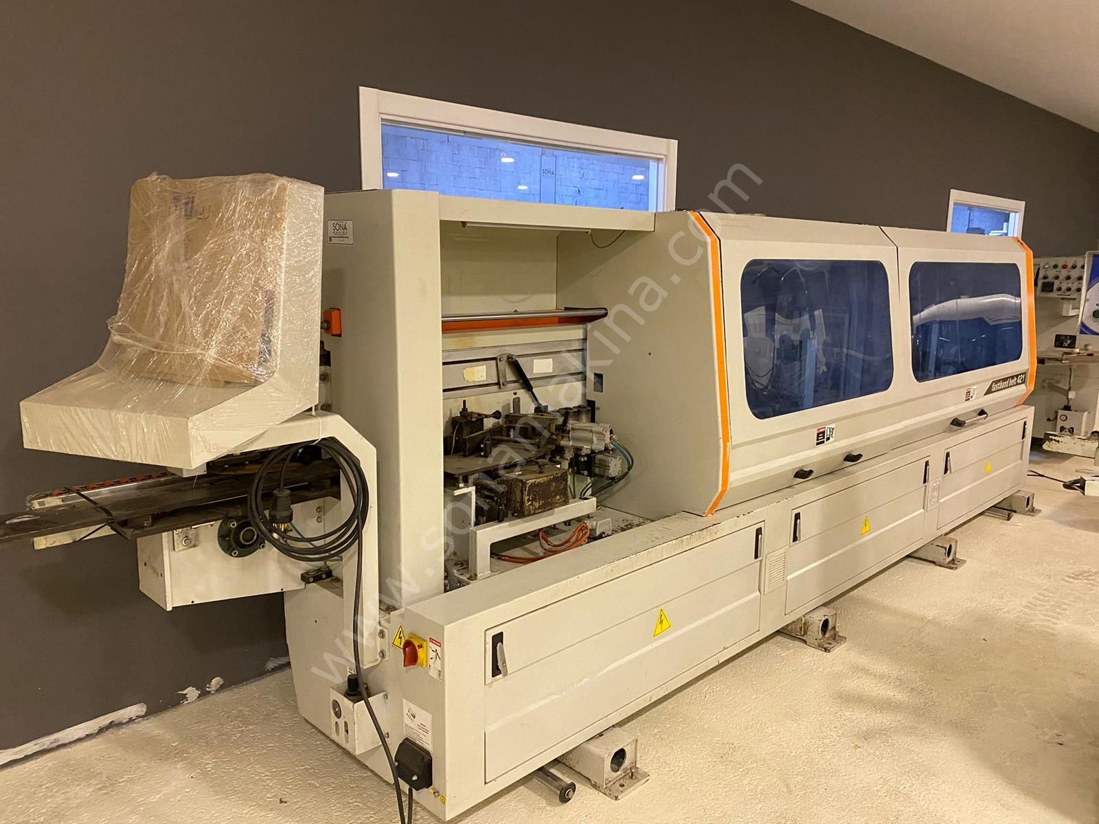 Ayza Mızrak Fastband Belt 421 Kenar Bantlama Makinesi İLK EL