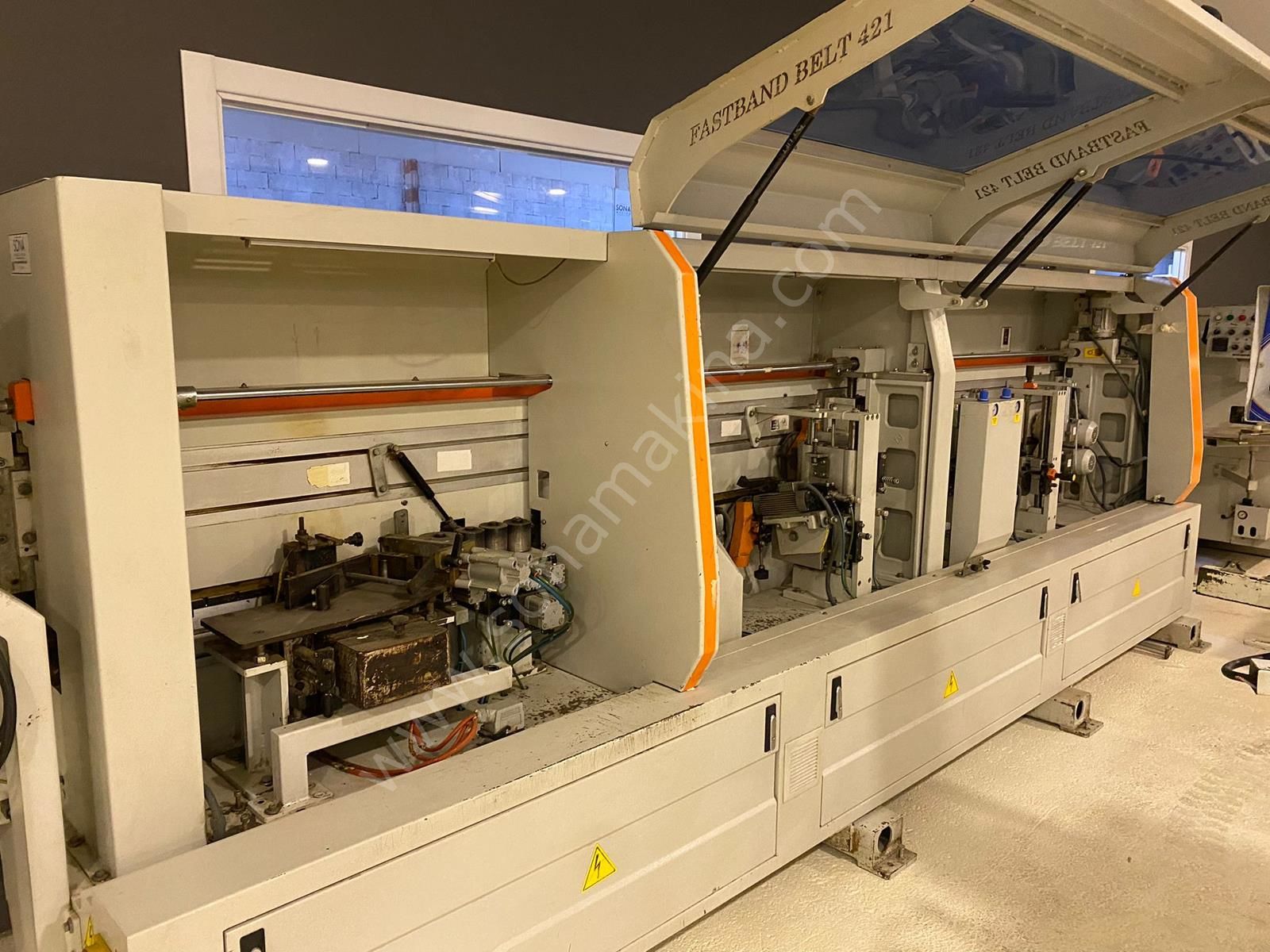 Ayza Mızrak Fastband Belt 421 Kenar Bantlama Makinesi İLK EL
