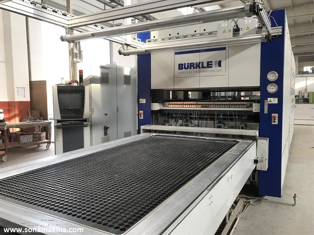BURKLE BTF 1528-1400 MEMBRAN PRES TAM OTOMATİK PİMLİ