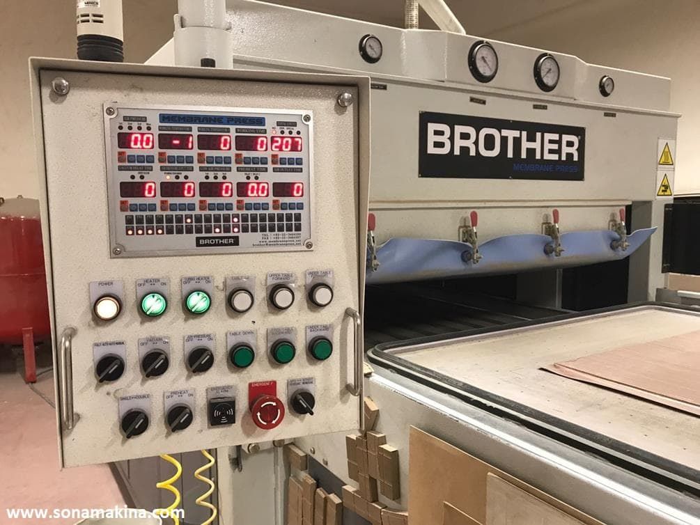 BROTHER BR-2600 BALON MEMBRAN PRES (2013) İLK EL