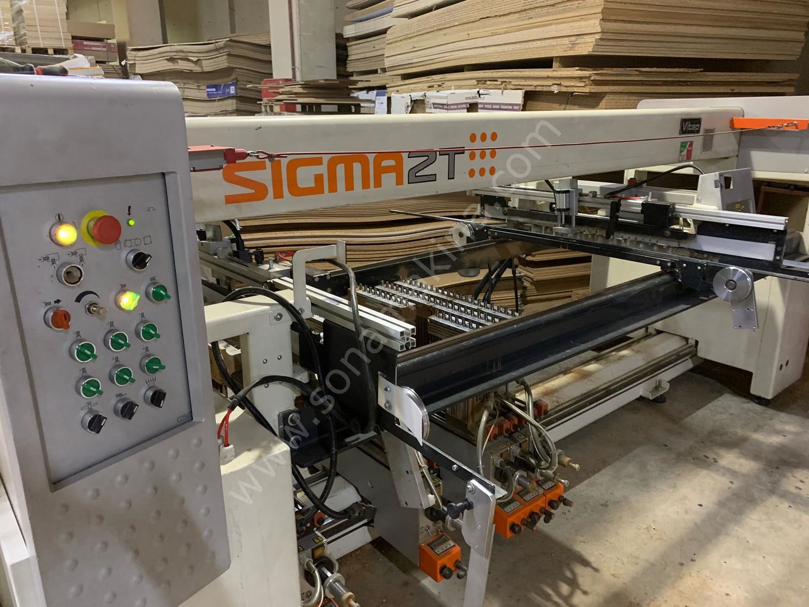 Vitap Sigma 2T 5+2 Çoklu Delik Makinesi (2012) İLK EL