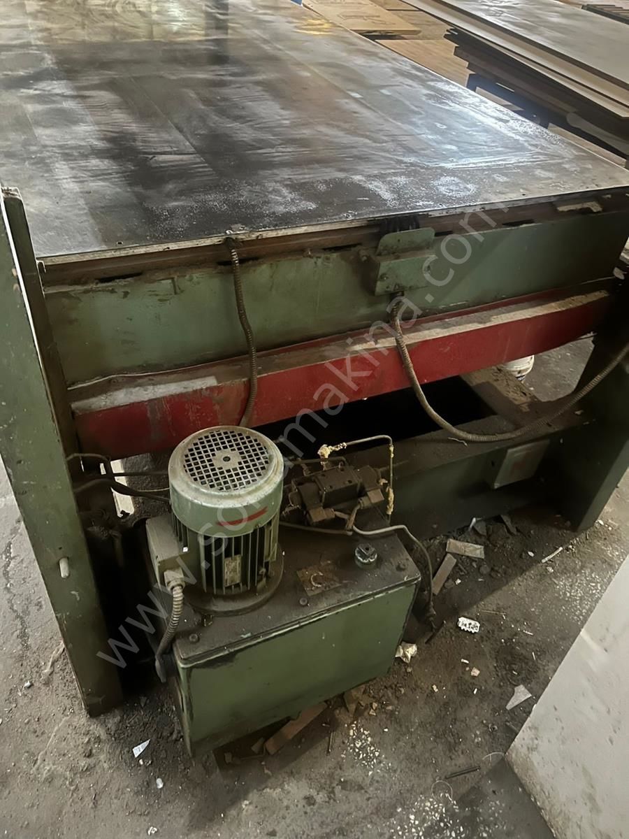 Cemil Usta 130x300 Elektrikli Sıcak Pres (1997)