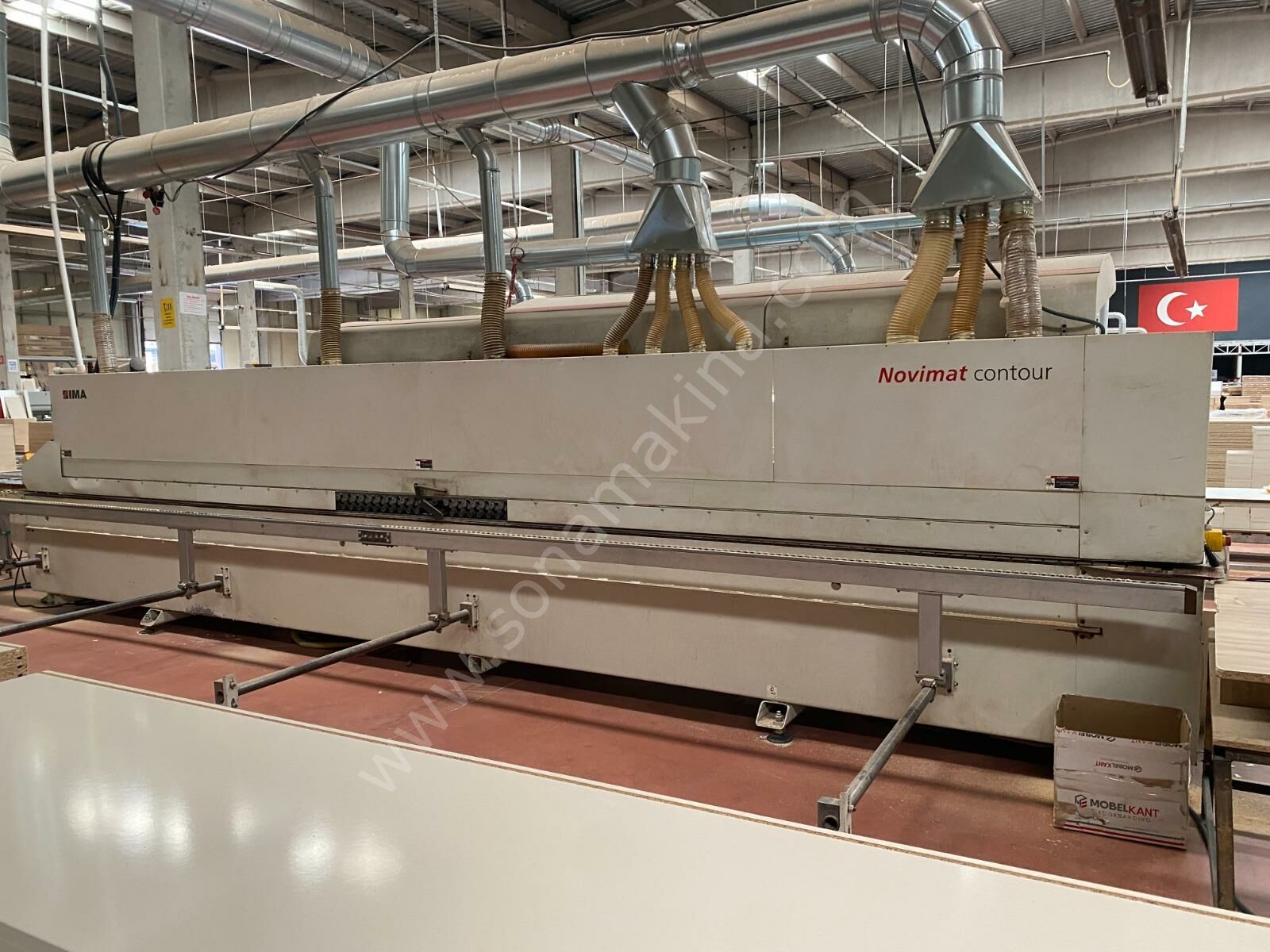 Ima Novimat Contour I/G80/700/L20+ Kenar Bantlama Makinesi (2014)