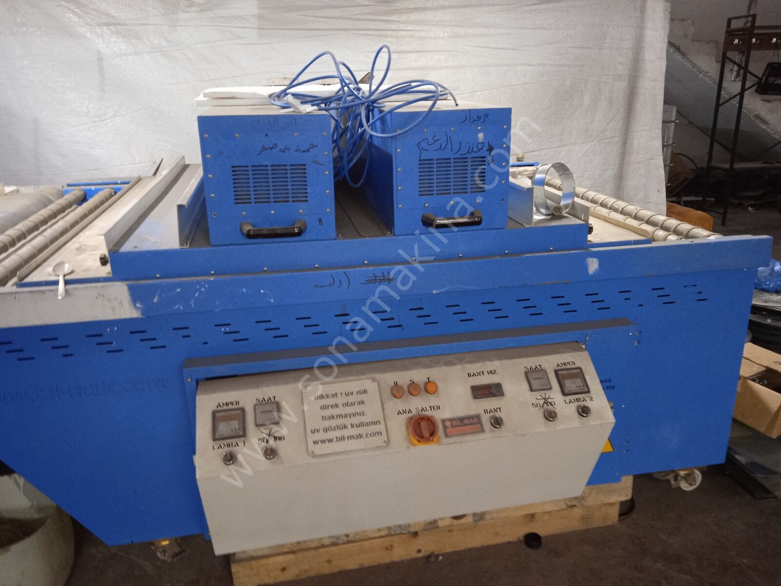 Bilmak Roller UV Boya Makinesi (2017)