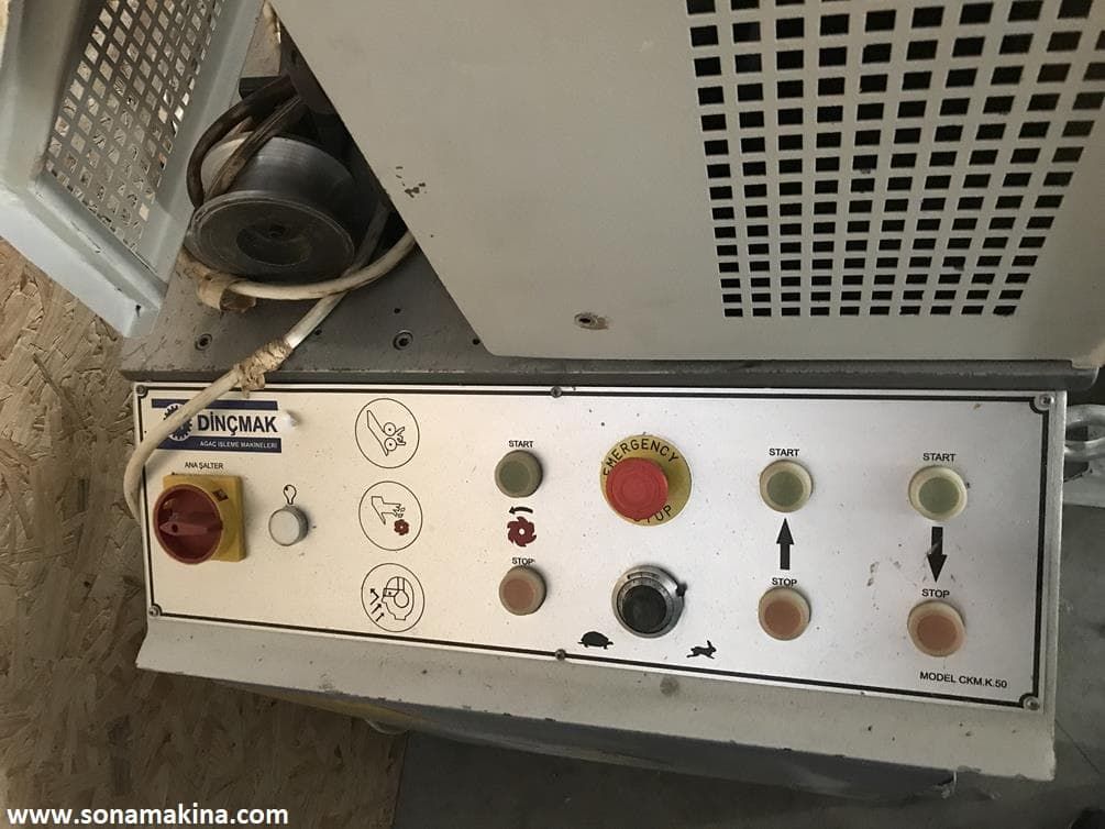 DİNÇMAK CKM. K. 50 Düz Yuvarlak Ağaç İşleme  Makinesi