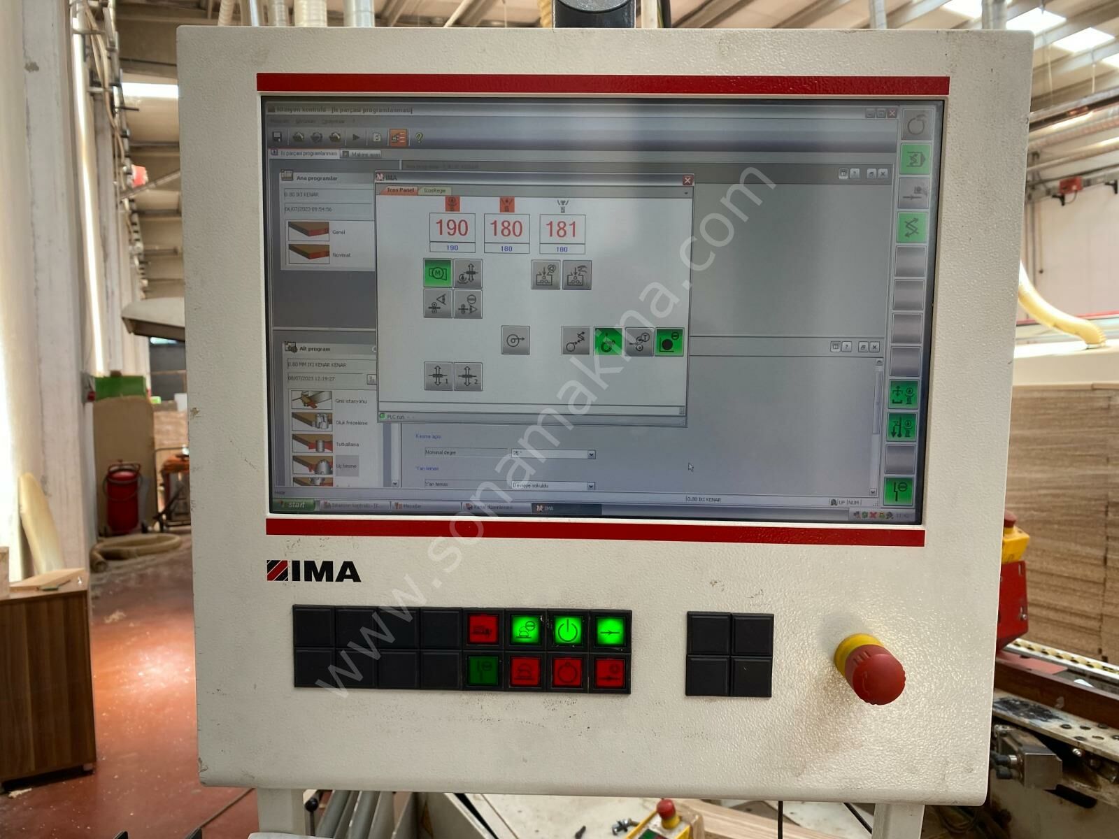 Ima Novimat Contour I/G80/700/L20+ Kenar Bantlama Makinesi (2015)