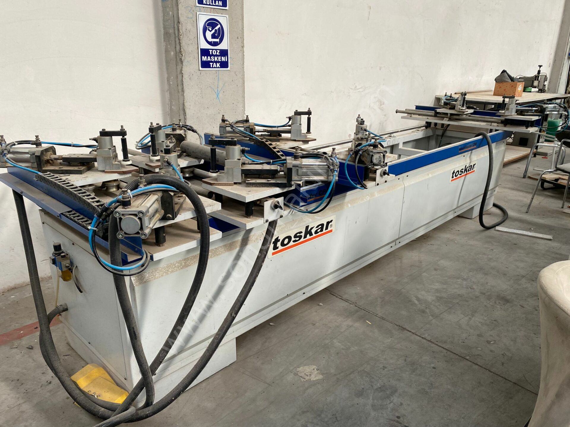 Toskar Woodmaster CP4 Köşe Toplama Presi (2016) İLK EL