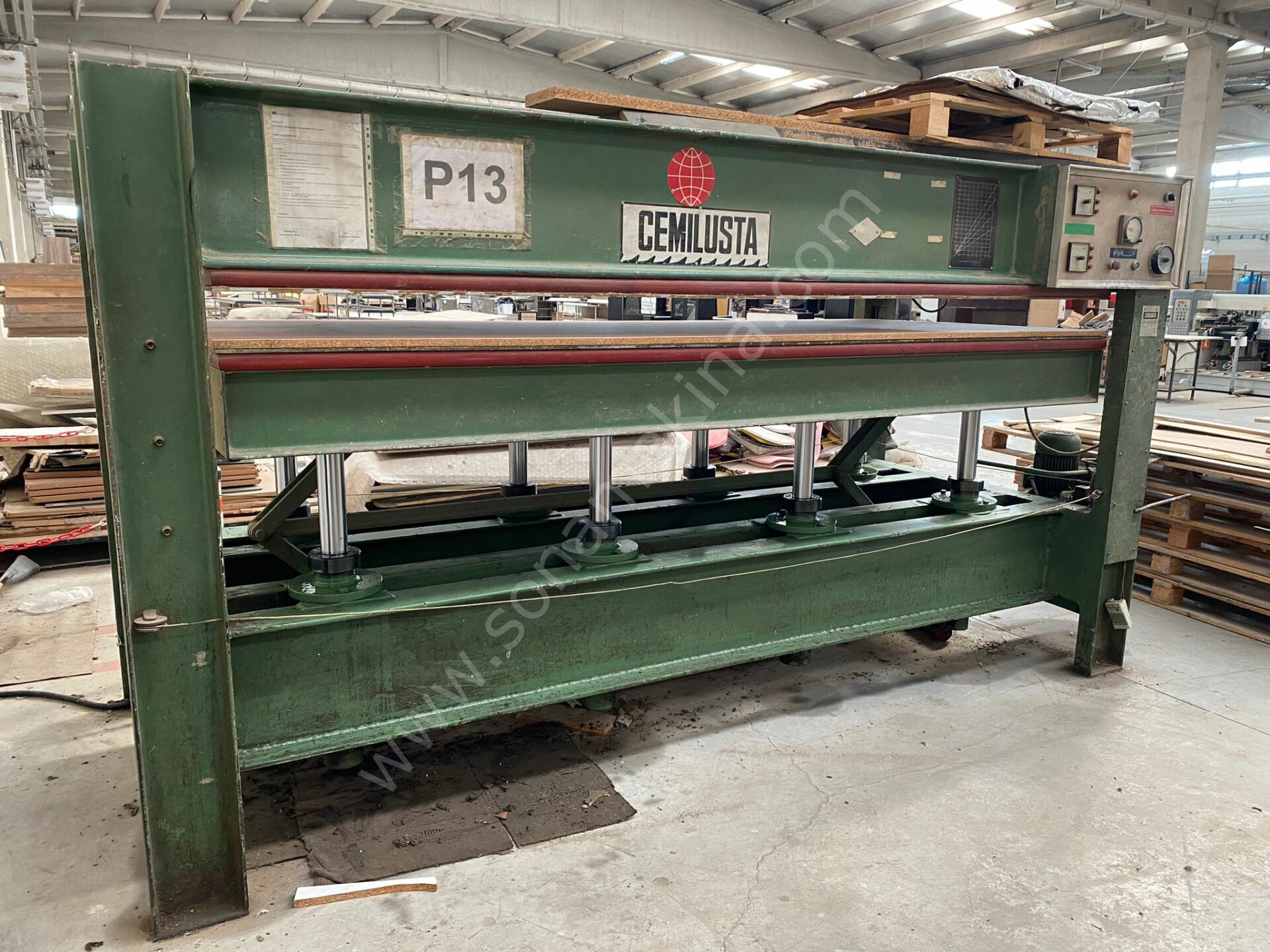 Cemil Usta 130x300 Elektrikli Sıcak Pres