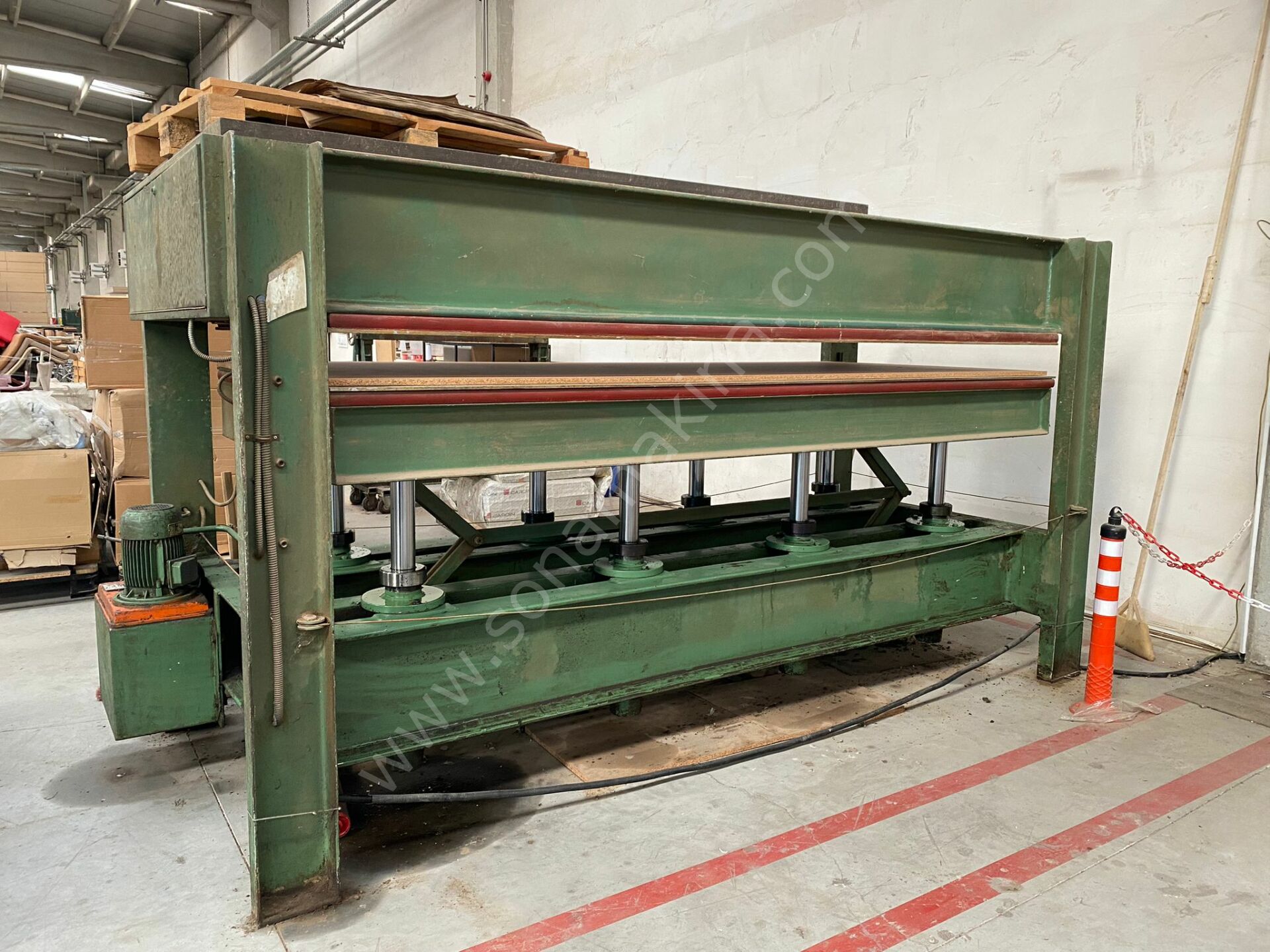 Cemil Usta 130x300 Elektrikli Sıcak Pres