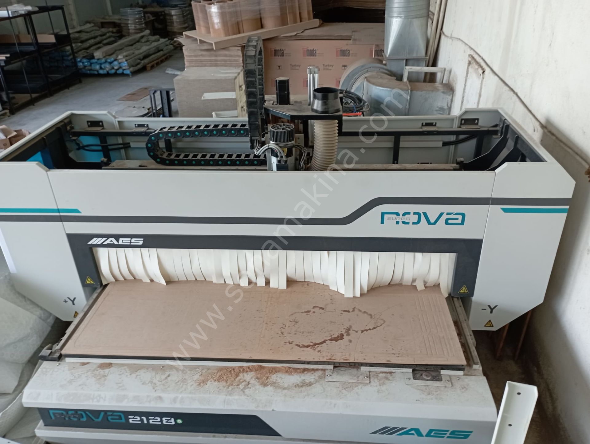 Aes Super Nova 2128 Flat Düz Tabla Cnc (2020) Sıfır Gibi