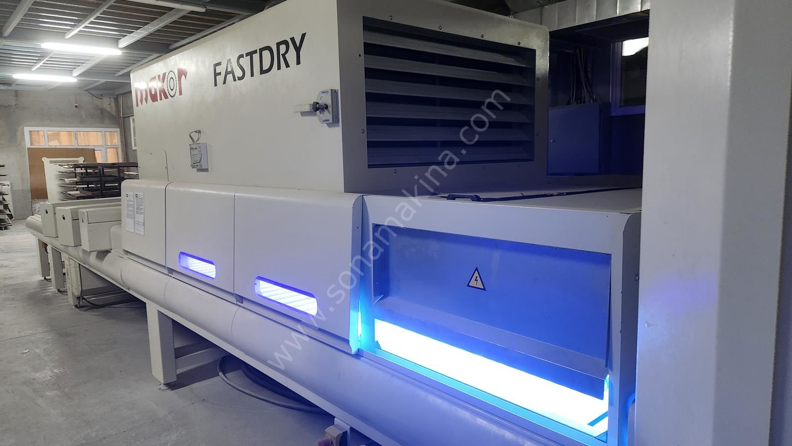 MAKOR FASTDRY U.V. BOYA HATTI (2014) İLK EL