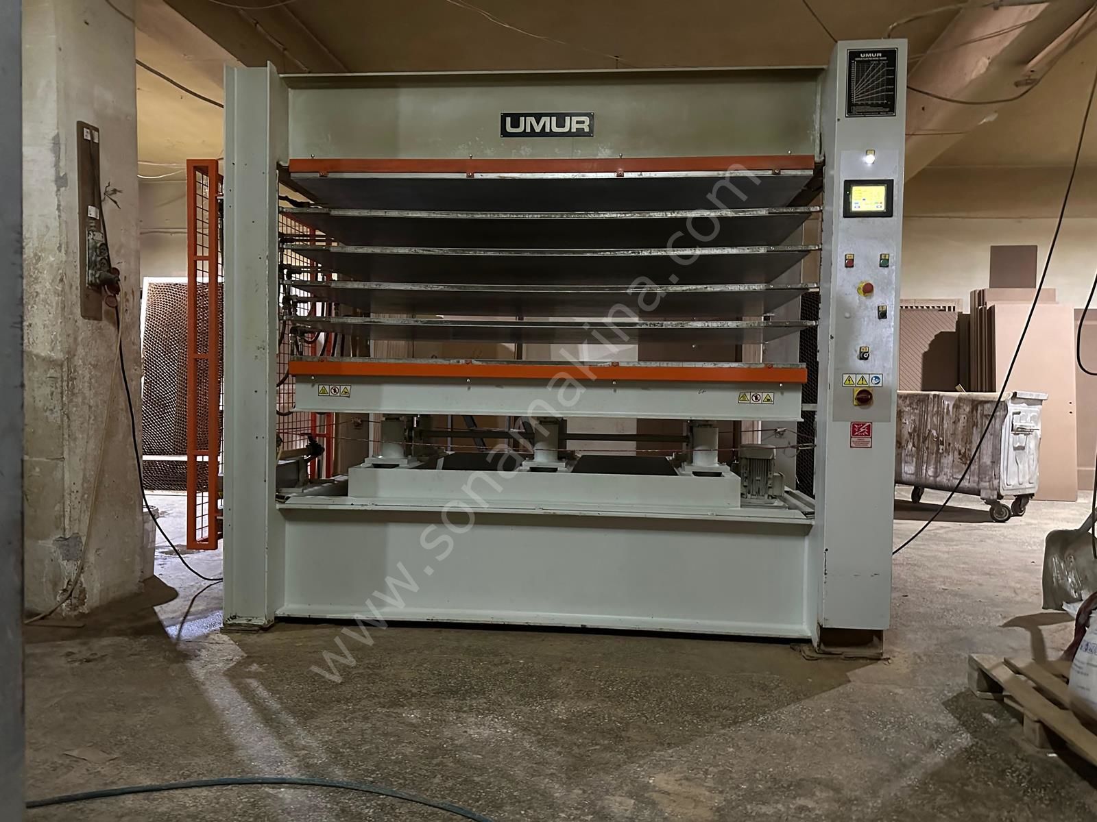Umur 115x225 4 Arakatlı 5 Kapılık Yağlı Pres (2013) İLK EL