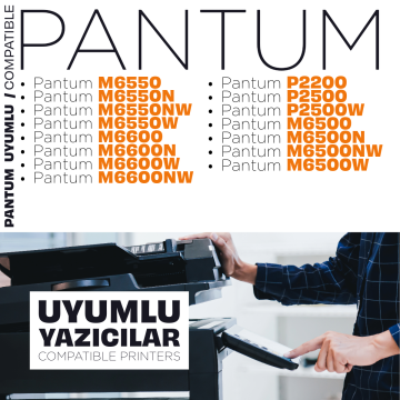 Tonermax Pantum PA210 Uyumlu Toner Tozu 1000GR. / P2200 / P2500 / M6500 / M6550 / M6600