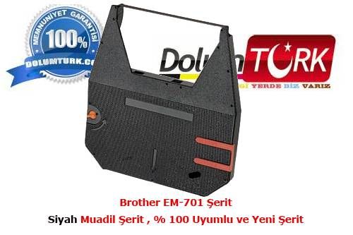 Brother EM-701 Şerit Fiyatı , Kırmızı ve Siyah Muadil Şerit  % 100 Uyumlu ve Yeni Şerit