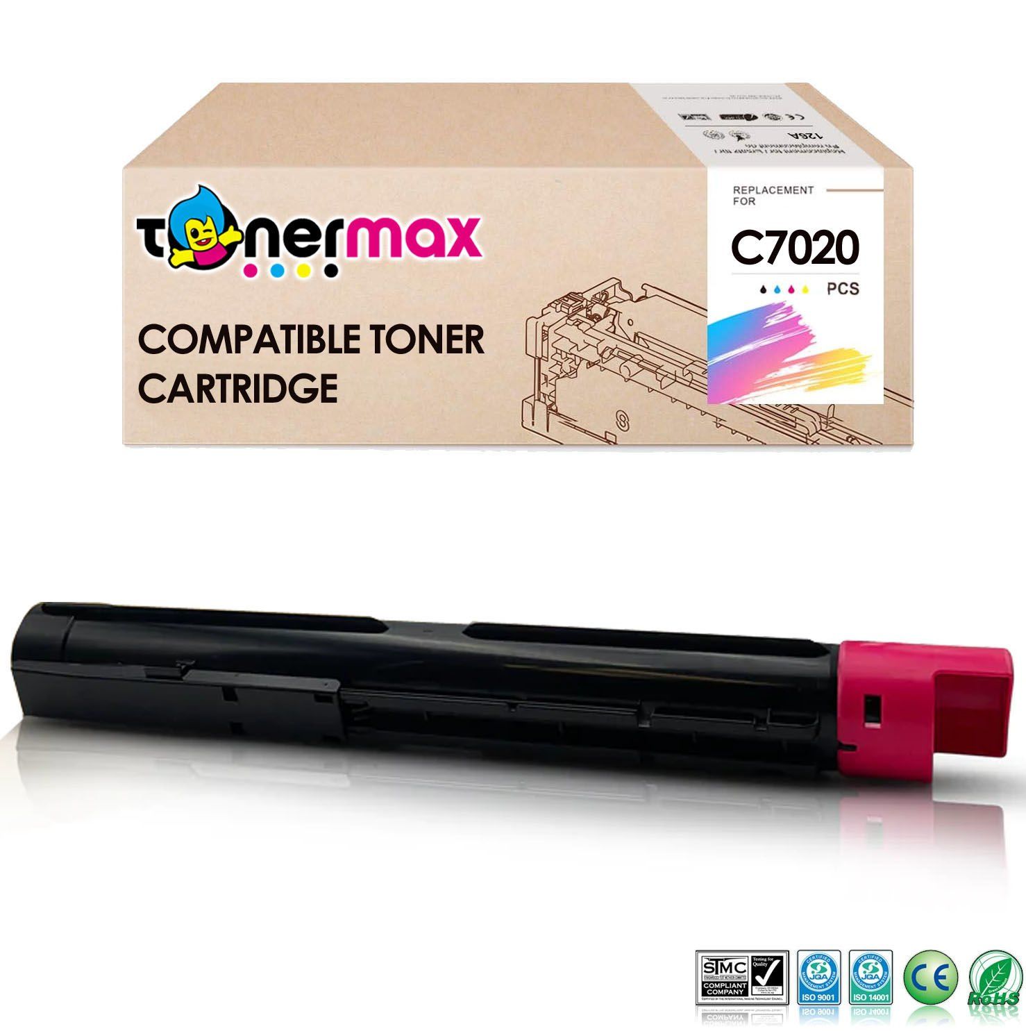 Xerox Versalink C7020-106R03747 Muadil Toner Kırmızı / C7025 / C7030