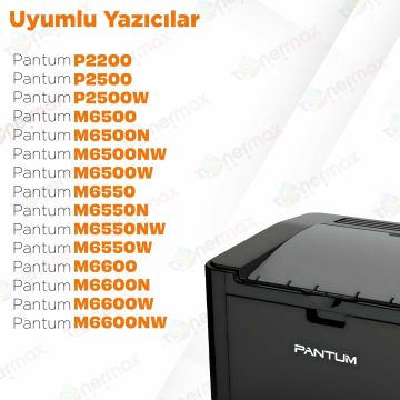 Pantum PA210 Muadil Toner 1 Koli 20'li Avantaj Paket/ P2200 / P2500 / M6500 / M6550 / M6600