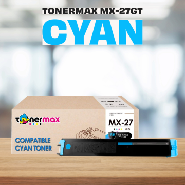 Sharp MX-27GT Muadil Toner Mavi/ MX2300 / MX2700 / MX4501