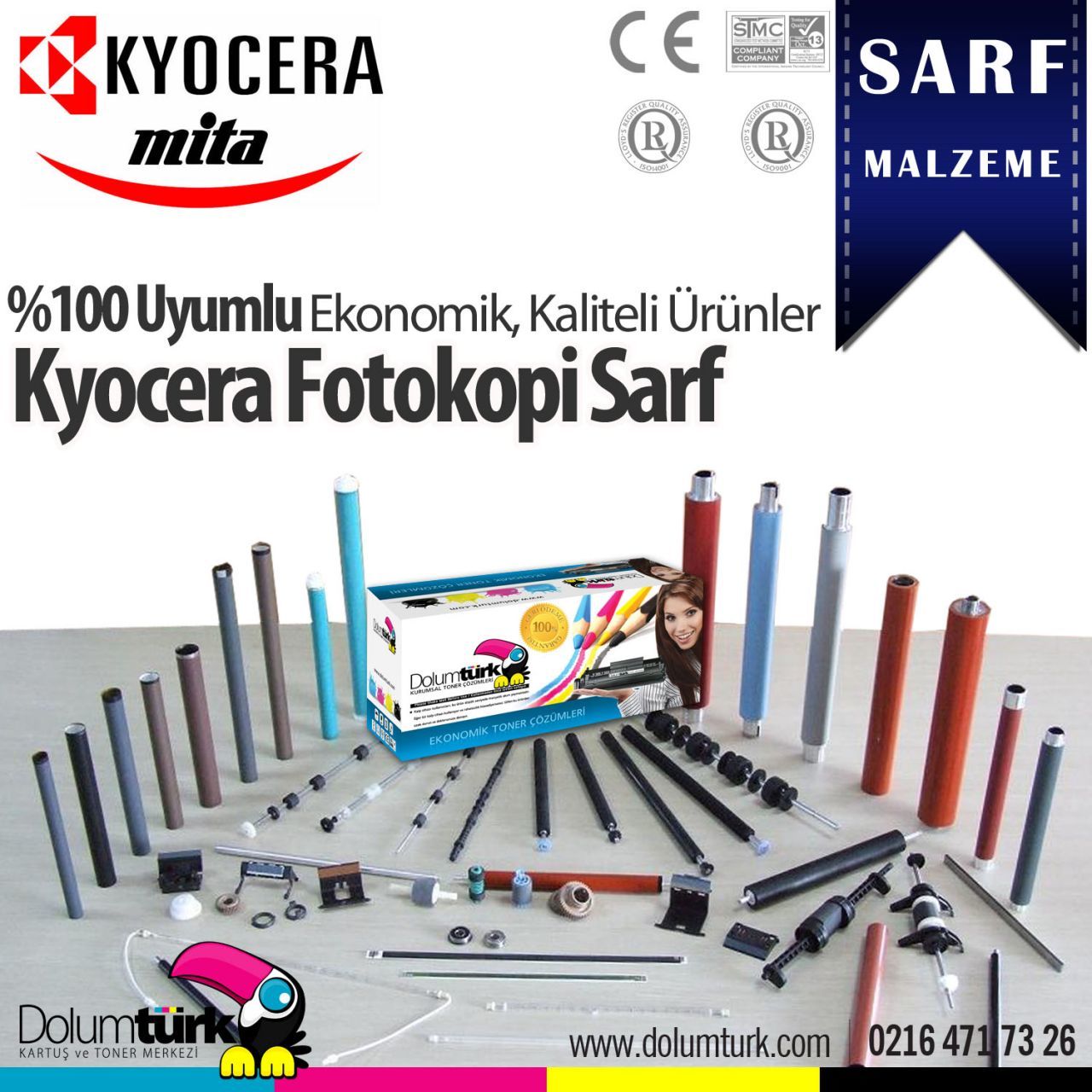 Kyocera Mita DK-110 Drum Bıçağı