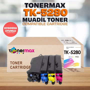 Kyocera TK-5280 Muadil Toner Set/ Ecosys M6235cidn / M6635cidn / P6235cdn