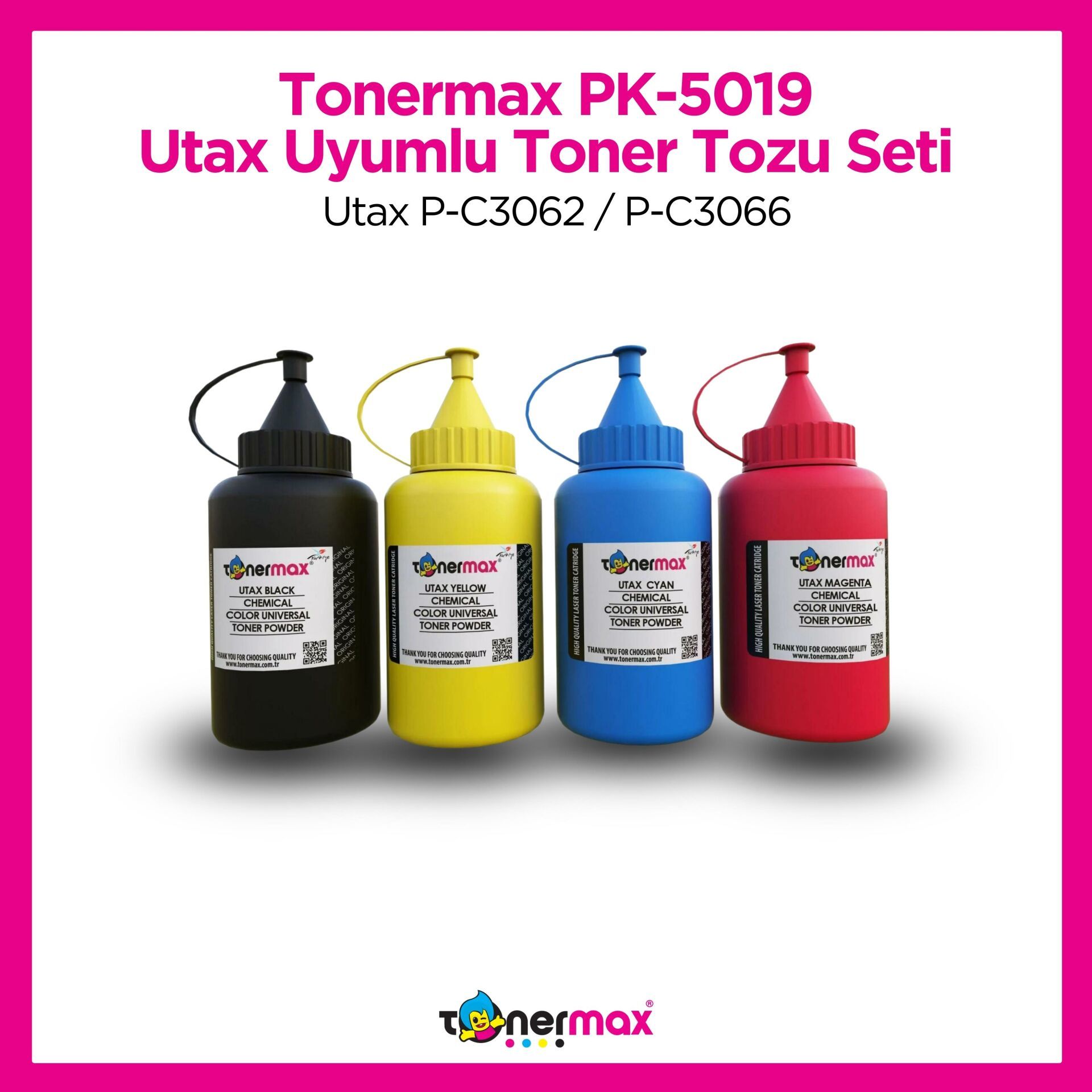 Utax PK-5019 Toner Tozu- Set / Utax P-C4072