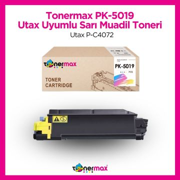 Utax PK-5019 Muadil Toner - Sarı / Utax P-C4072