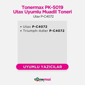 Utax PK-5019 Muadil Toner - Sarı / Utax P-C4072