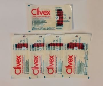 Clivex 9 x 5 cm Steril Hazır Pansuman Yara Örtüsü 5 adet PU Su Geçirmez