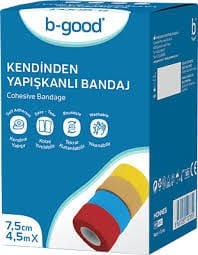 B Good Elastik Kohesif Bandaj 5 cm x 5 mt