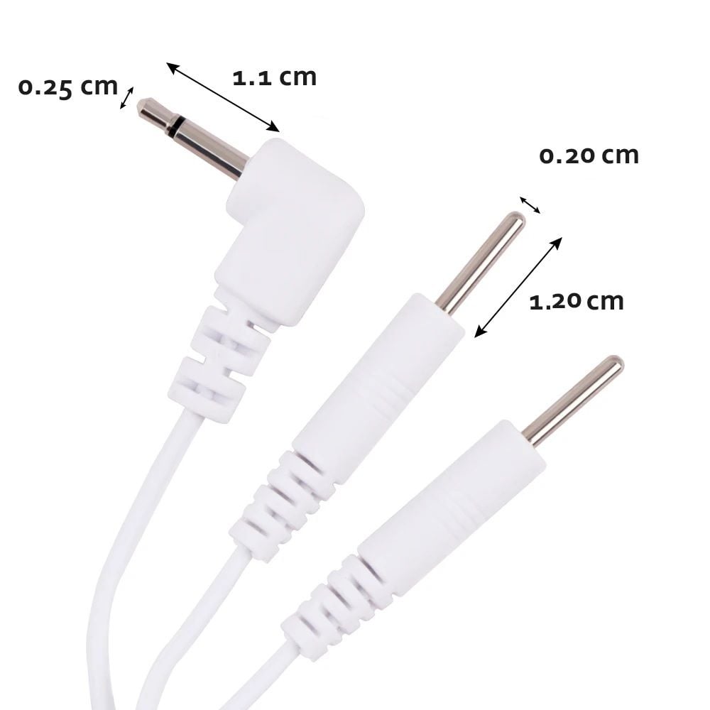 Tens Kablosu 2 Çıkışlı Pin Uçlu Düz