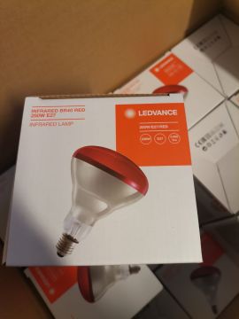 Osram Ledvance İnfrared Lamba 250W E27 Kırmızı İnfraruj Ampul