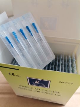Shenlong Akupunktur İğnesi Kuru İğne Tekli Tüpte 200 adet
